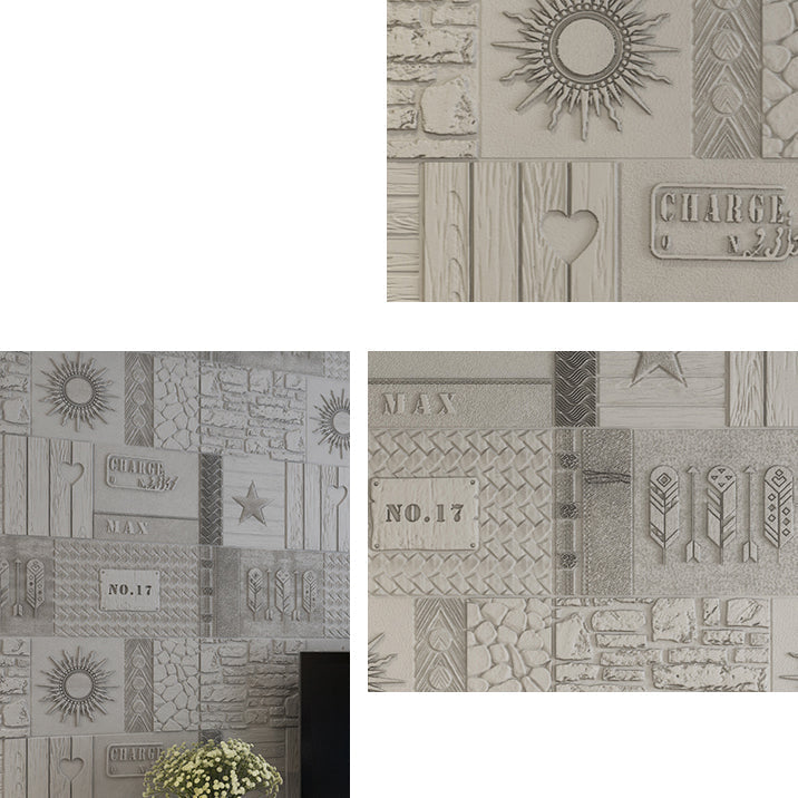 Avtoit | Peel and Stick Wall Ceiling 3D Embossed Wall Covering with Waterproof