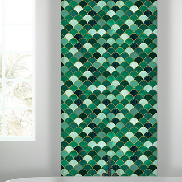 Avtoit | Polygon Peel and Stick Splash Guard Tile PVC Mosaic Peel and Stick Tile for the Kitchen