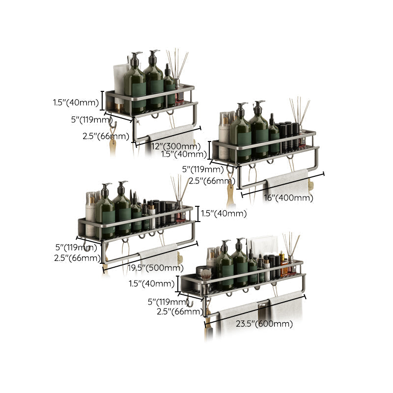 Avtoit | Minimalism Matte Metal Bathroom Accessory Set Modern Bathroom Rack