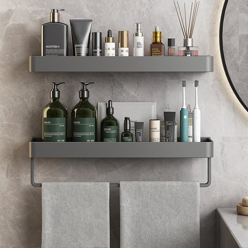 Avtoit | Minimalist Matt Metal Bathroom Accessory Set Modern Bathroom Shelf