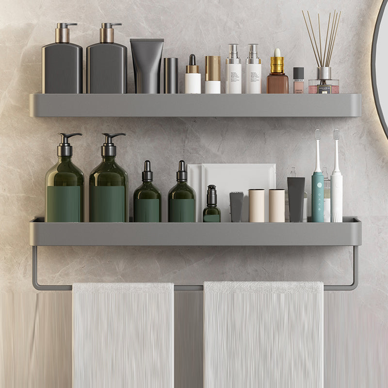 Avtoit | Minimalist Matt Metal Bathroom Accessory Set Modern Bathroom Shelf