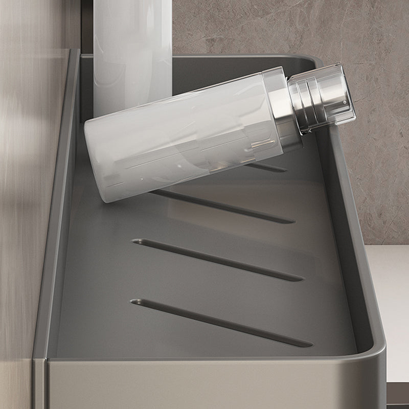 Avtoit | Minimalist Matt Metal Bathroom Accessory Set Modern Bathroom Shelf