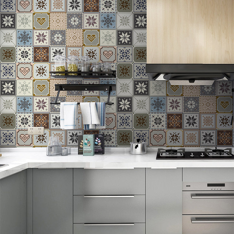 Avtoit | Modern Peel-and-Stick Wall Tile Mosaic Peel-and-Stick Tile