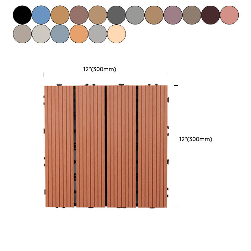 Avtoit | Classic Wooden Outdoor Flooring Composite Paving Tiles