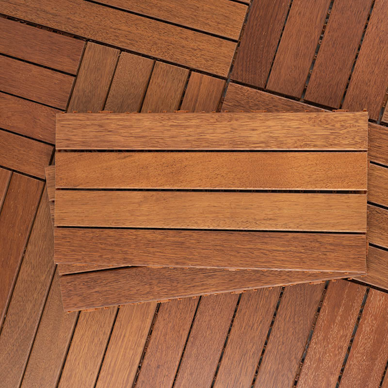 Avtoit | Basic Wood Outdoor Floor Tiles Click Patio Floor Tiles