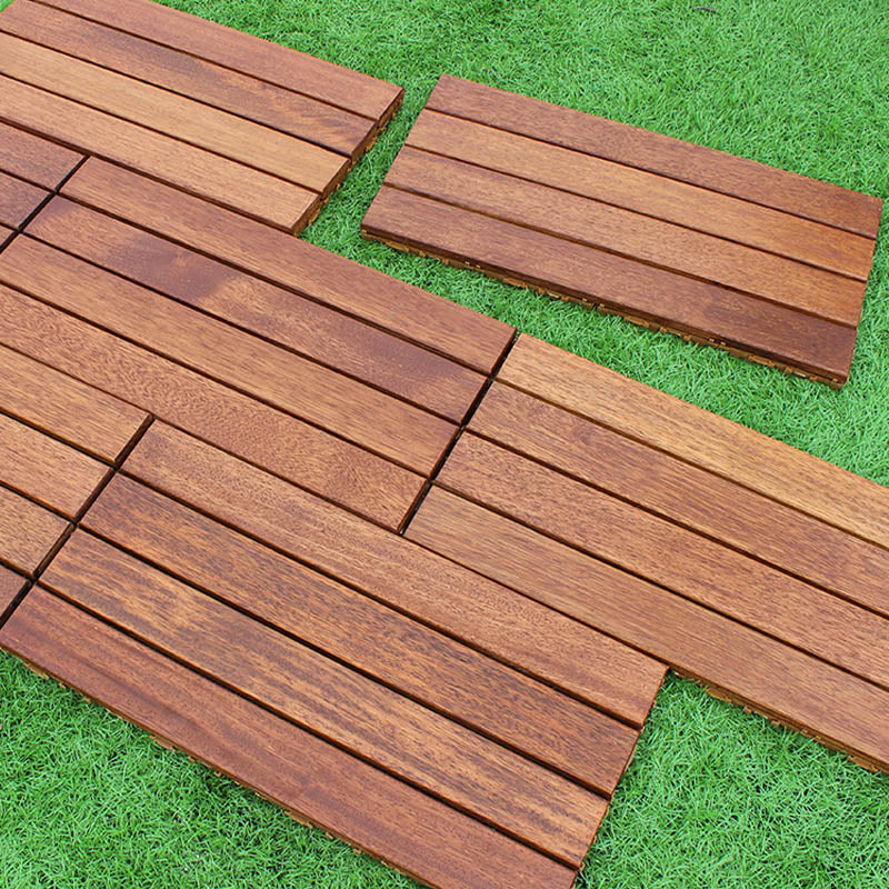 Avtoit | Basic Wood Outdoor Floor Tiles Click Patio Floor Tiles