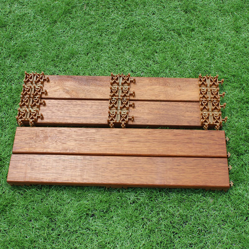 Avtoit | Basic Wood Tile Set Composite Layable Patio Tiles