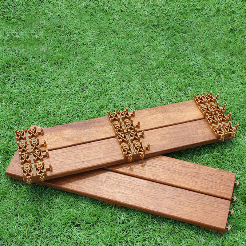 Avtoit | Basic Wood Tile Set Composite Layable Patio Tiles