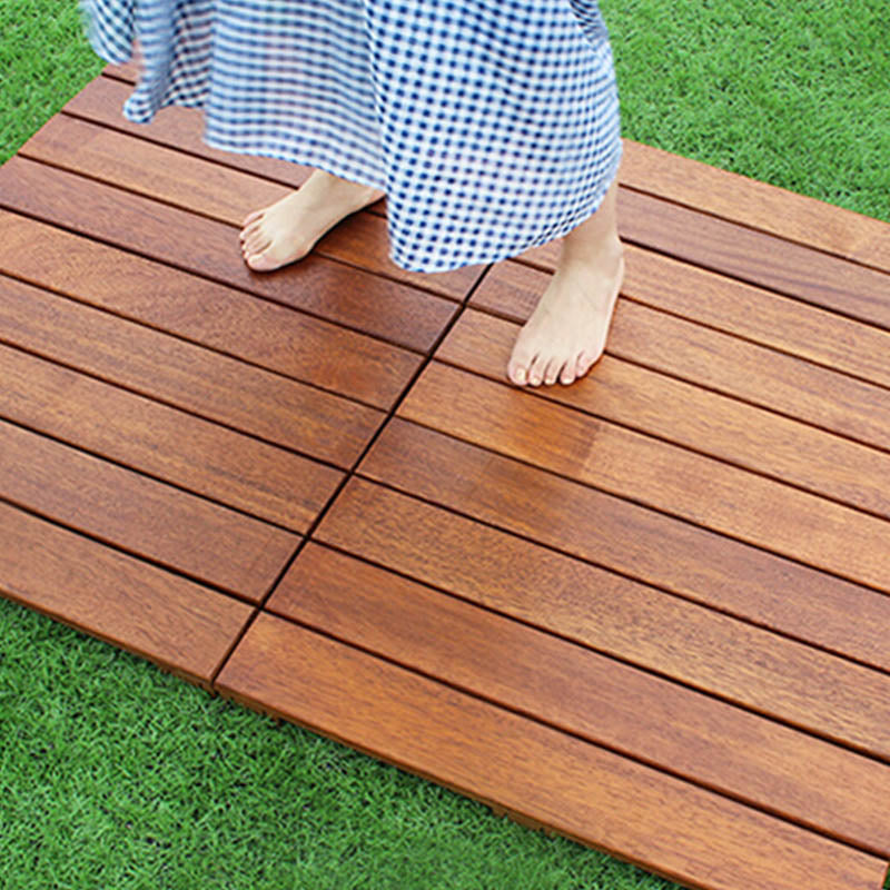 Avtoit | Basic Wood Tile Set Composite Layable Patio Tiles