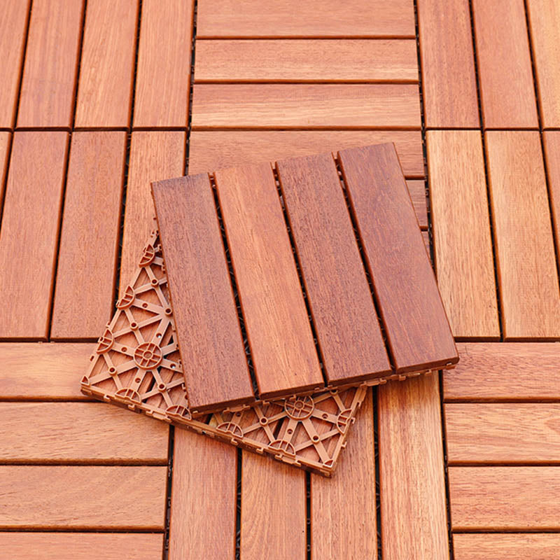 Avtoit | Classic Terrace Decking Natural Wood Waterproof Smooth Outdoor Flooring