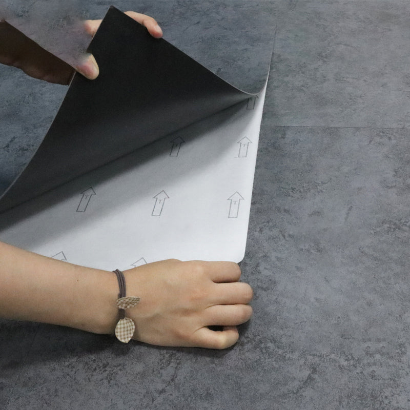 Avtoit | Classic Style Square PVC Flooring Self-Adhesive Stone Look Smooth PVC Flooring