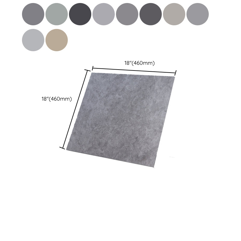 Avtoit | Classic Style Square PVC Flooring Self-Adhesive Stone Look Smooth PVC Flooring