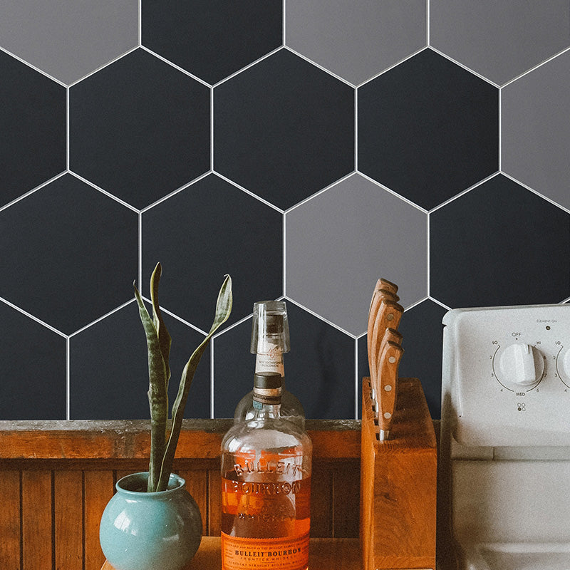 Avtoit | Peel and Stick Tiles Hexagonal Peel and Stick Back Wall 20 Pack
