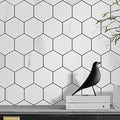 Avtoit | Hexagonal Modern Peel and Stick Tiles Mosaic Tiles Peel and Stick Backdrops