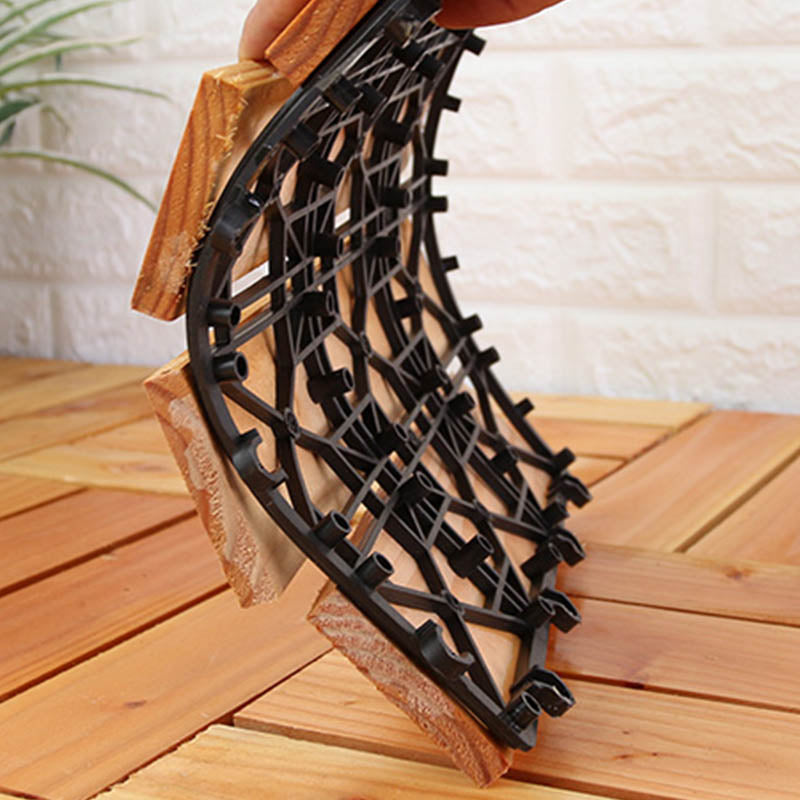 Avtoit | Connection Patio Floor Tiles Made of Solid Wood Patio Floor Tiles