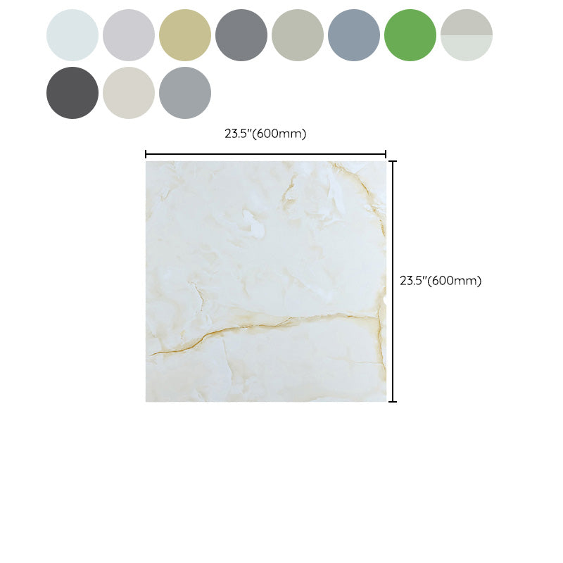 Avtoit | Waterproof PVC Floor Square Peel and Stick Fireproof PVC Floor