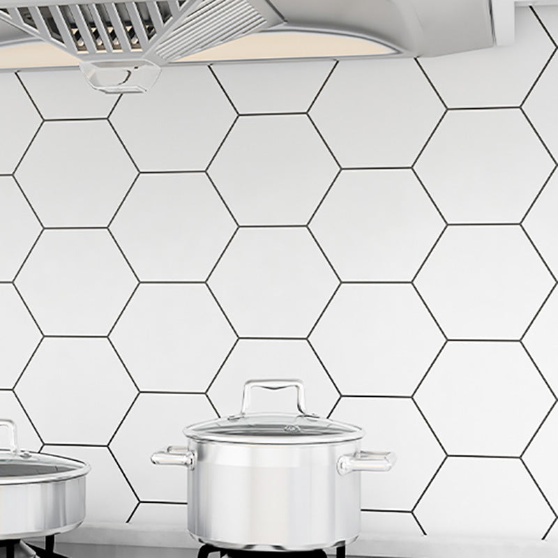 Avtoit | Modern Tile Peel & Stick PVC Grid Pattern Self-Adhesive Wallpaper