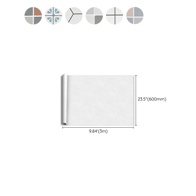 Avtoit | Modern Tile Peel & Stick PVC Grid Pattern Self-Adhesive Wallpaper