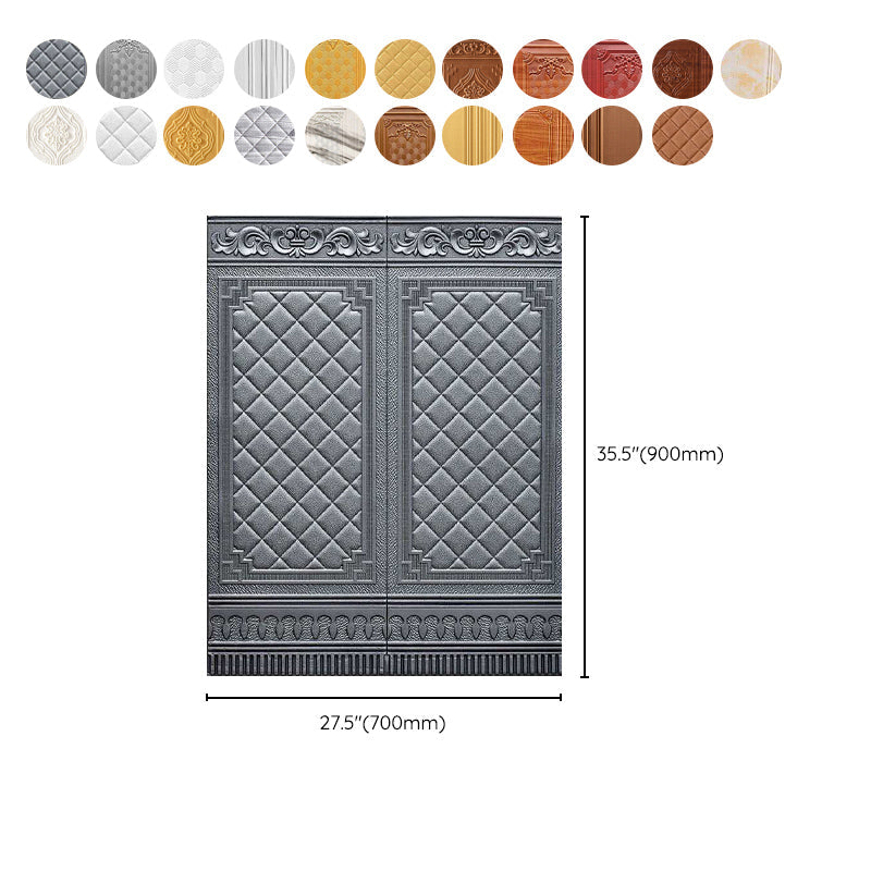 Avtoit | Wall Panel 3D embossed Peel and Stick waterproof back panels for living room