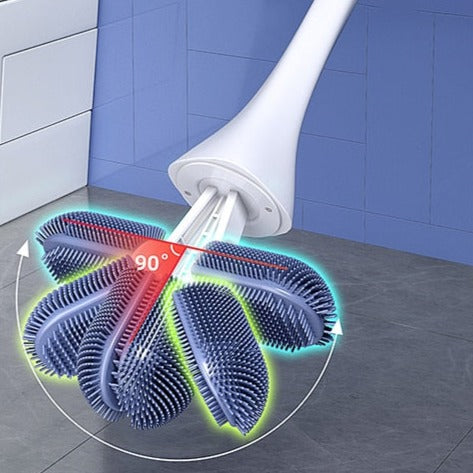 Avtoit | Adjustable Double Head Roller Toilet Brush
