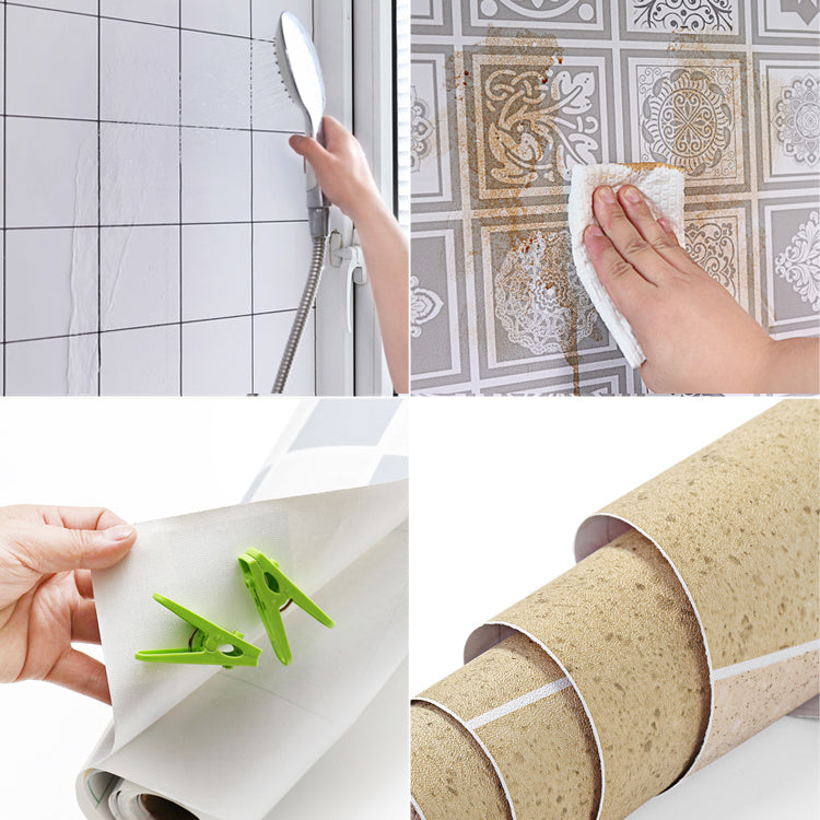 Avtoit | PVC waterproof mosaic tile for bathroom splash protection scratch-resistant