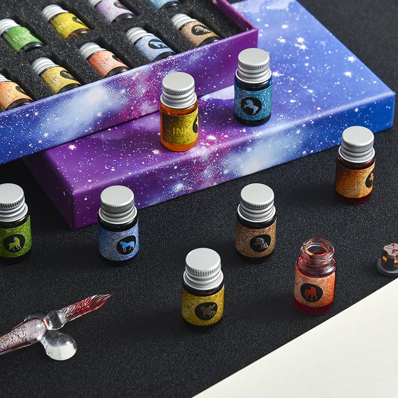 Avtoit | Calligraphy Glass Dip Pen Ink Set