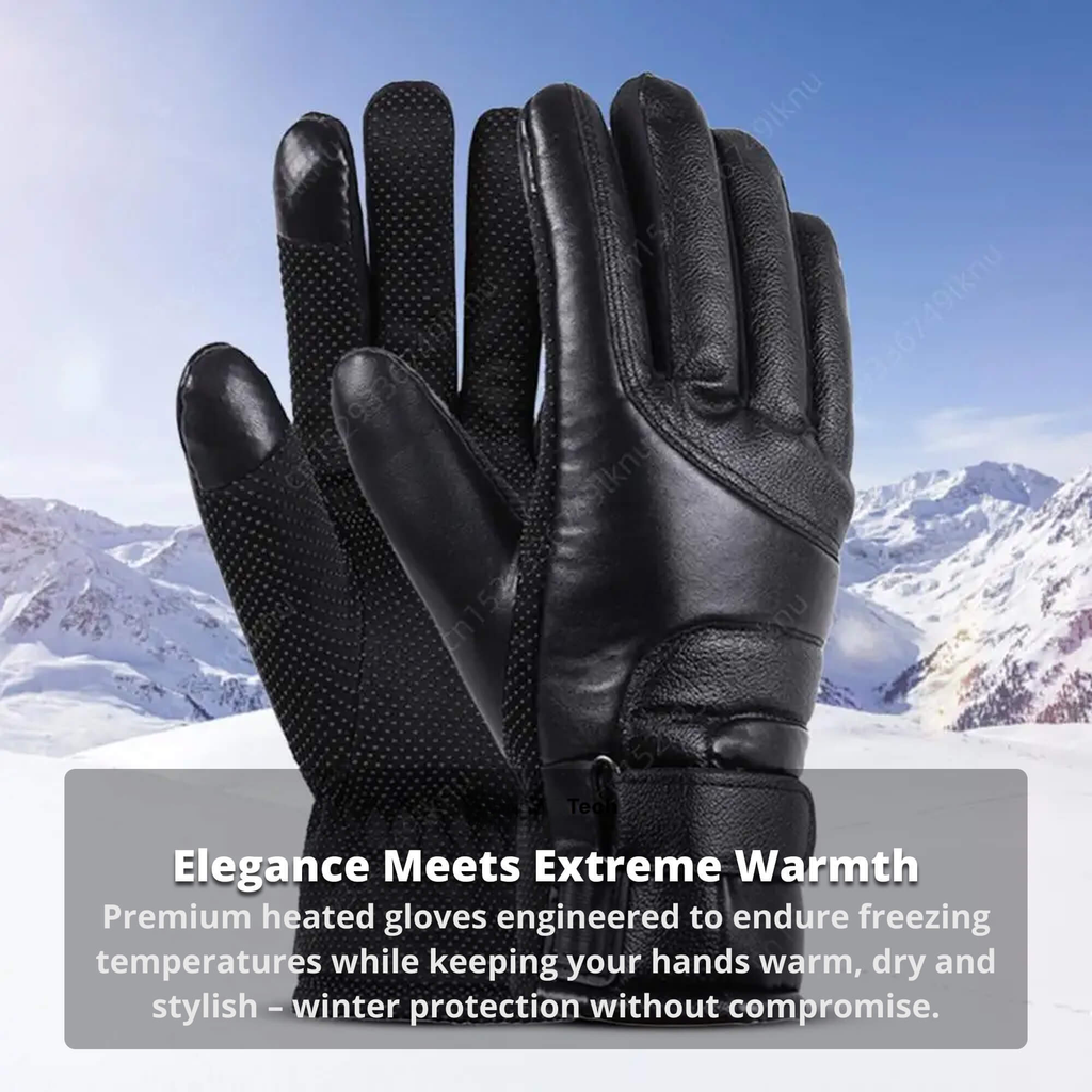 Avtoit | Heated Gloves for Women UK – Ladies Thermal Waterproof Winter Gloves with Touch Screen & USB Rechargeable Warm Design