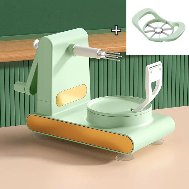 Avtoit | Simple vegetable and fruit peeler with hand crank – For effortless peeling