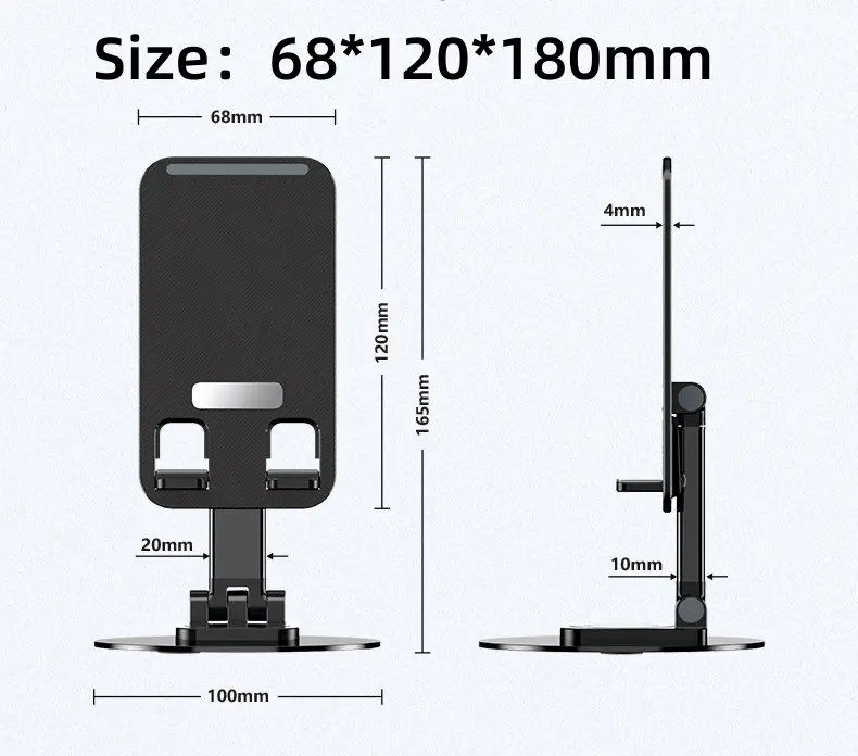 Avtoit | Folding computer phone holder in aluminium alloy