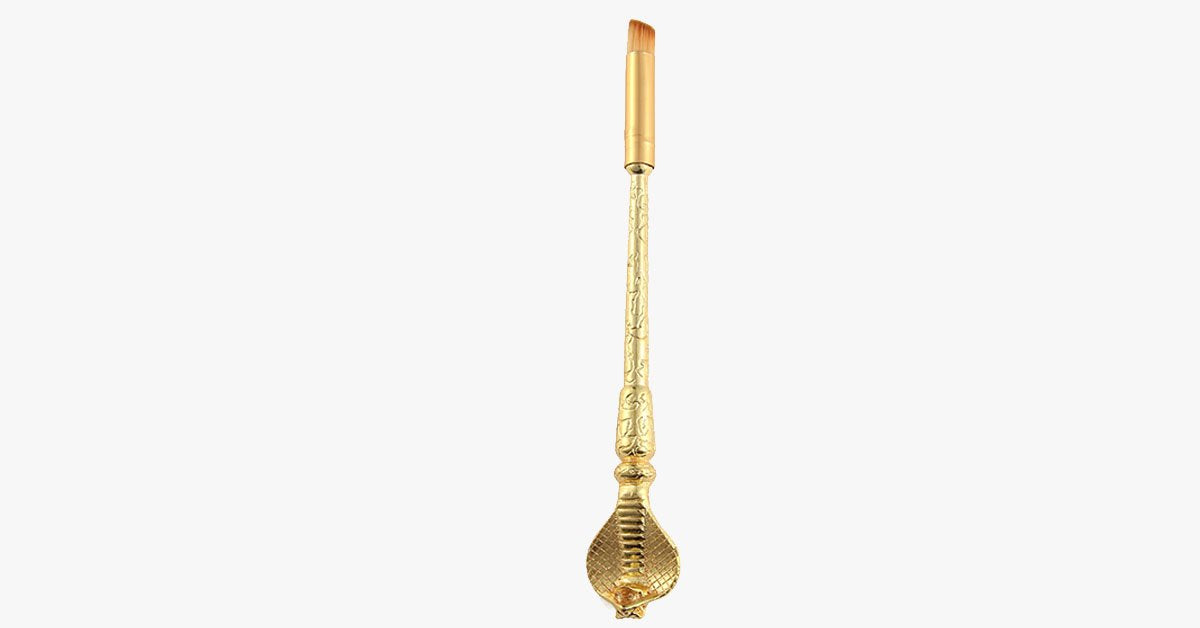 Avtoit | Gold-coated Magic Brush Set with 5 gold-coated eyeshadow brushes - Works wonders on your eyes!
