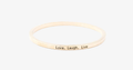 Avtoit | Love Laugh Live Engraved Cuff Bracelet