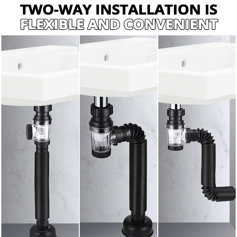 Avtoit | Telescopic drain pipe against odor