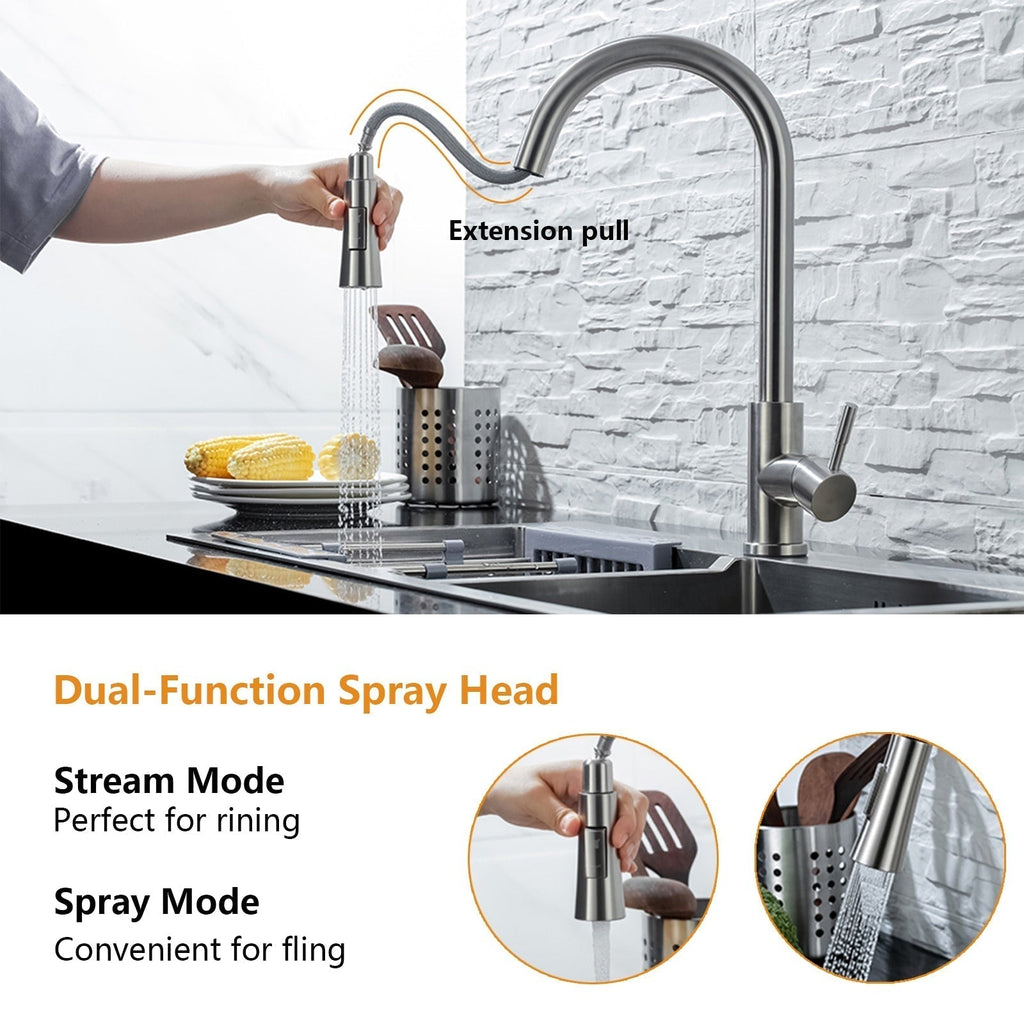 Avtoit | Kitchen faucet with pull-out and sensor