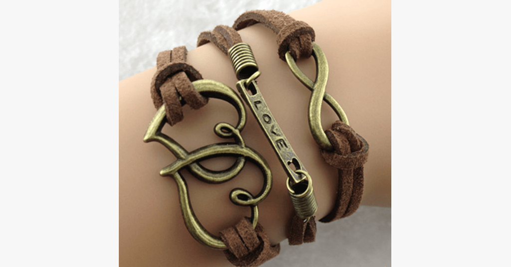 Avtoit | Vintage Double Heart Bracelet