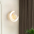 Avtoit | Nordic Style Half Moon Wall Lamp Acrylic Living Room LED Wall Light in Warm/White Light