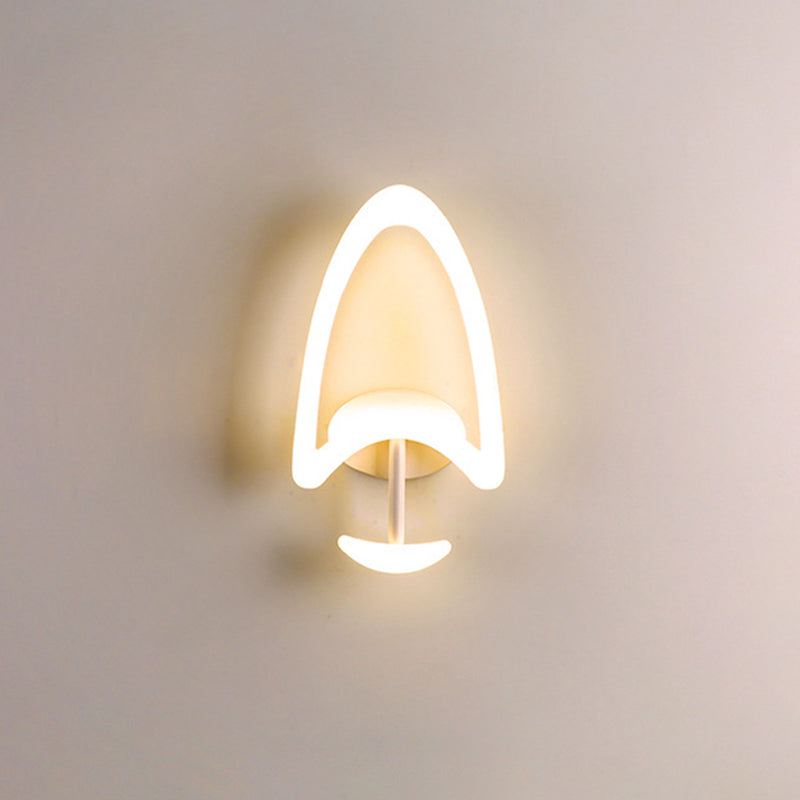 Avtoit | Minimalistic Tree-Shaped Acrylic Wall Lamp LED Wall Light for Warm/White Light for Bedroom