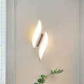 Avtoit | Leaf Small LED Wall Light Simplicity Acrylic White Wall Mount Lighting in Warm/White Light