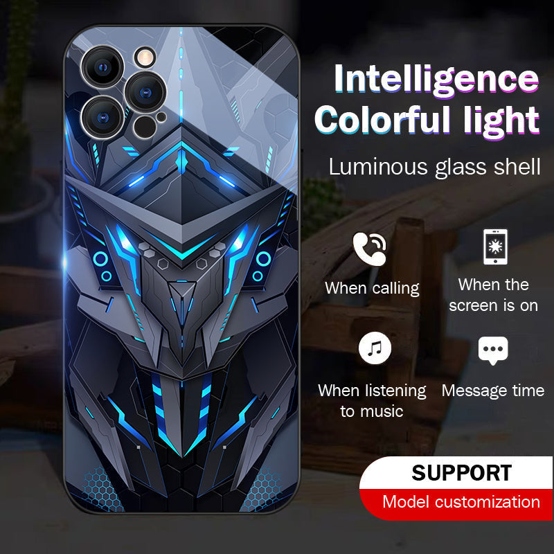 Avtoit | Cool Mecha Apple Smart Flash Phone Case