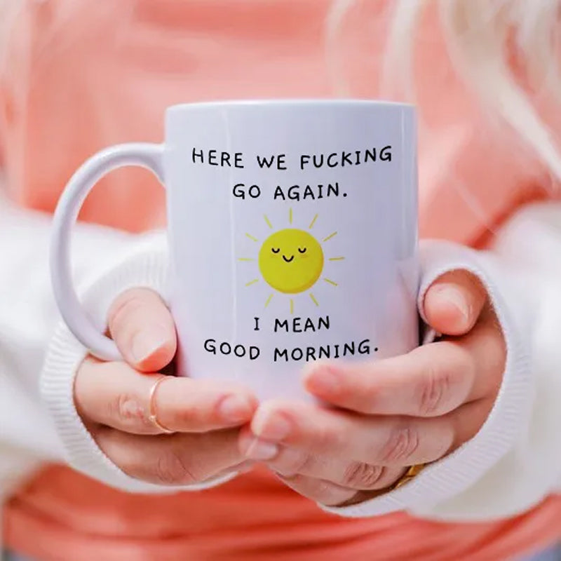 Ceramic Coffee Mug, Dishwasher and Microwave Safe, Gift for Coworkers
