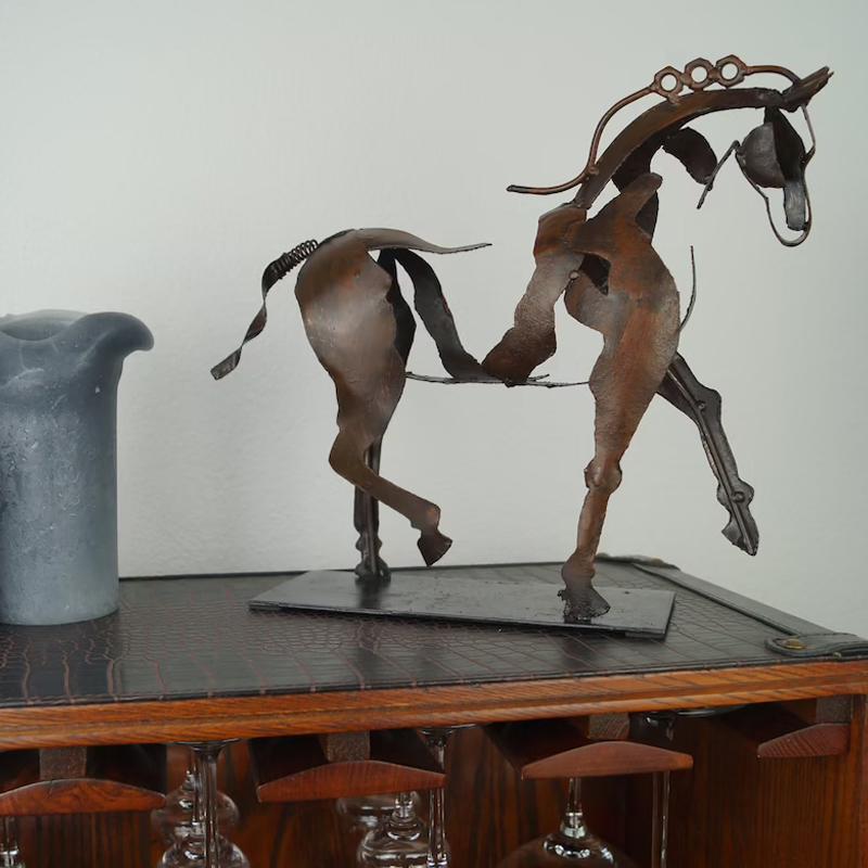 Avtoit | Handmade Adonis Metal Horse Sculpture