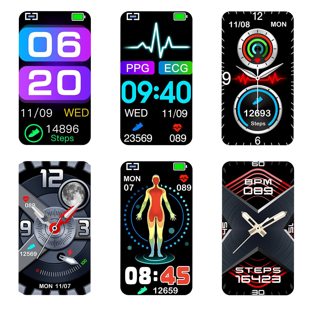 Avtoit | Smart Bracelet 3-Channel EKG Blood Pressure Blood Oxygen Blood Sugar Sleep Detection
