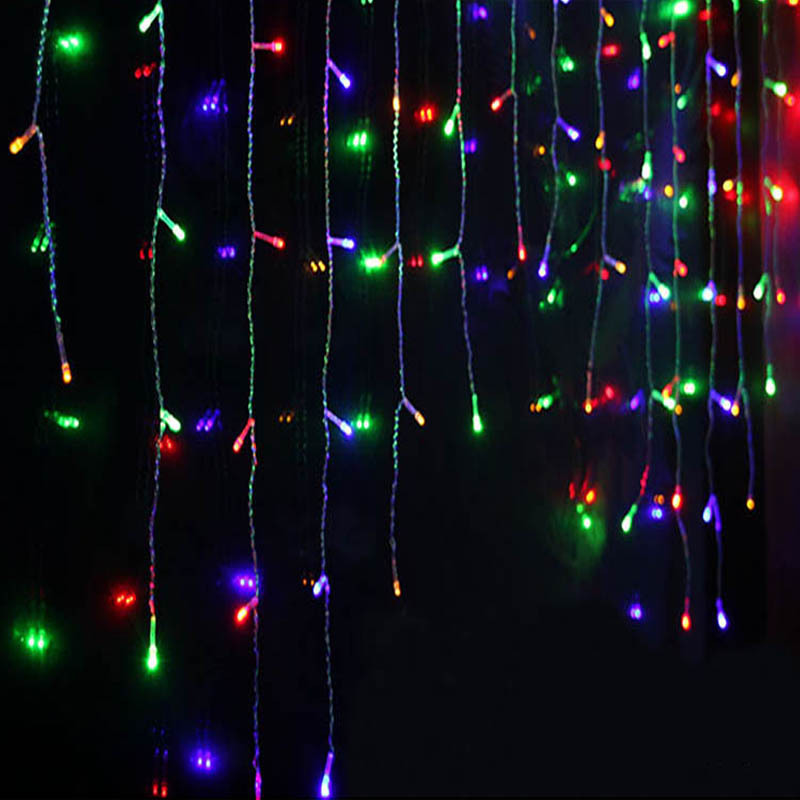 Avtoit | LED Starry Sky Icicle Light String – Decorative Light Curtains for Christmas and Garden