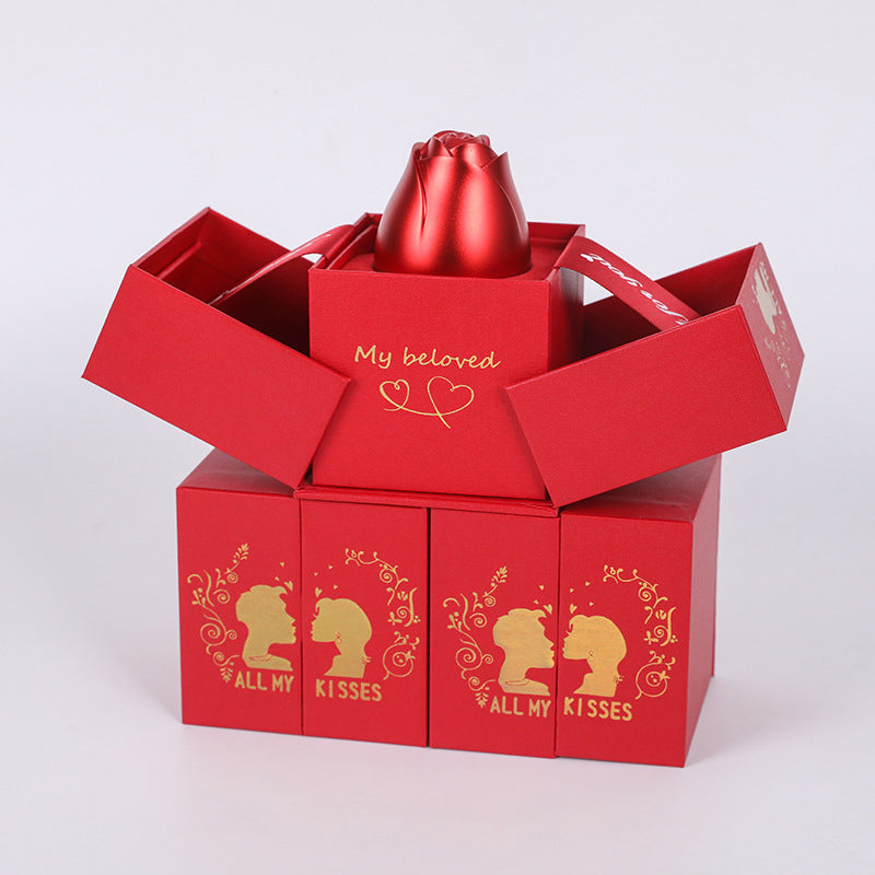Avtoit | I love you Roses Bloom Necklace in 100 languages gift set