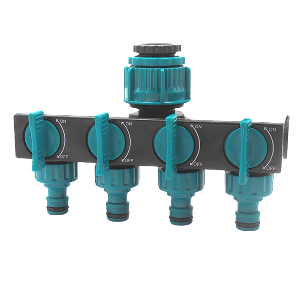 Avtoit | Universal 4-way garden hose splitter – Adjustable faucet splitter