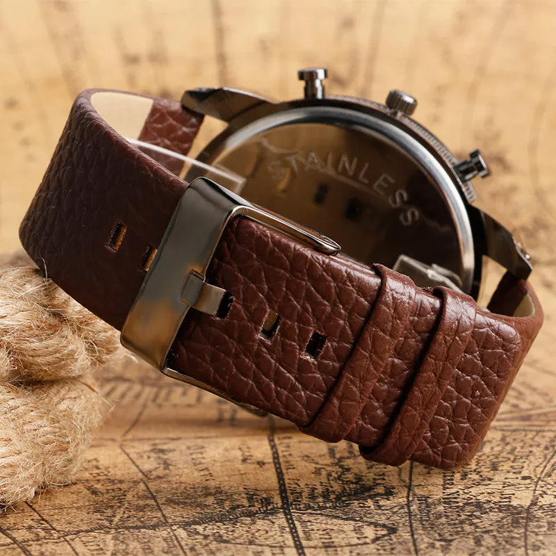 Avtoit | Men's Fashion Large Dial Style Steel Band Watch