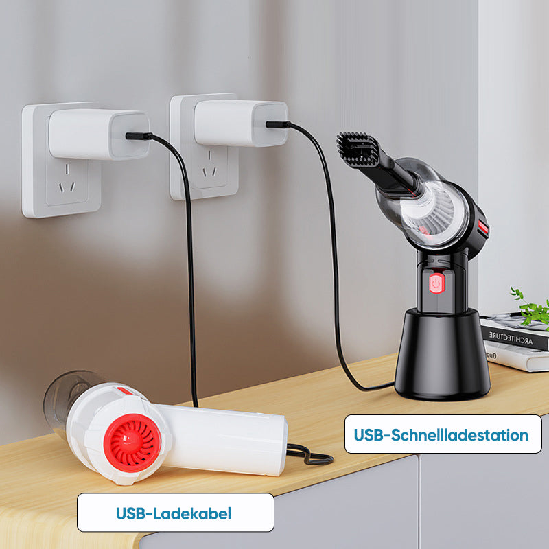 Avtoit | Cordless Rechargeable Multifunctional Handheld Vacuum Cleaner for Cars and Households
