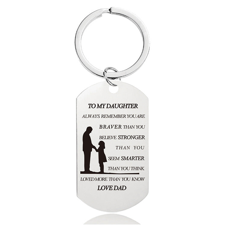 Avtoit | Mother's Day Engraving Metal Keychain with Box