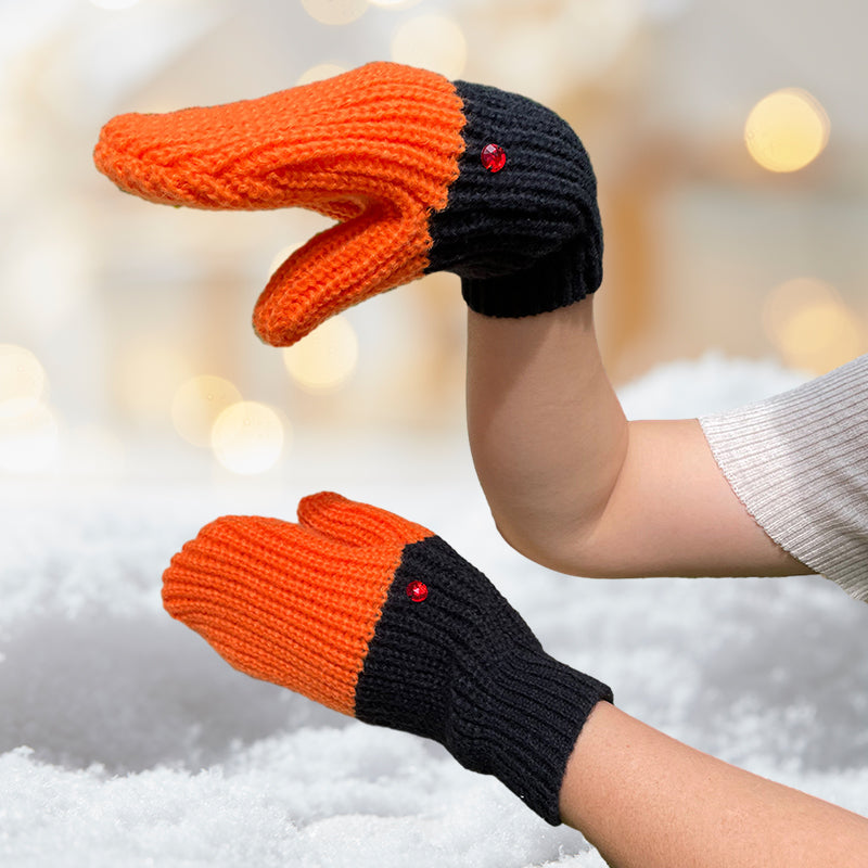 Avtoit | Knitted Warm Duck Skin Gloves