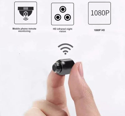 Avtoit | Small WiFi Security Spy Camera UK Night Vision Surveillance Nanny Cam