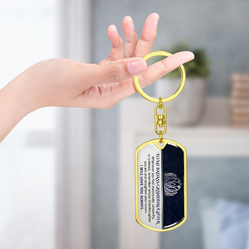 Avtoit | Keepsake for Granddaughter Keychain